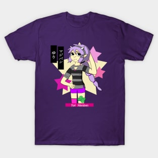 Yuri Marzipan the Oni - Cute Preppy (pastel goth palette) T-Shirt